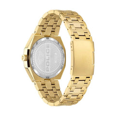 Police Gold Stainless Steel Watch -   -  Police.