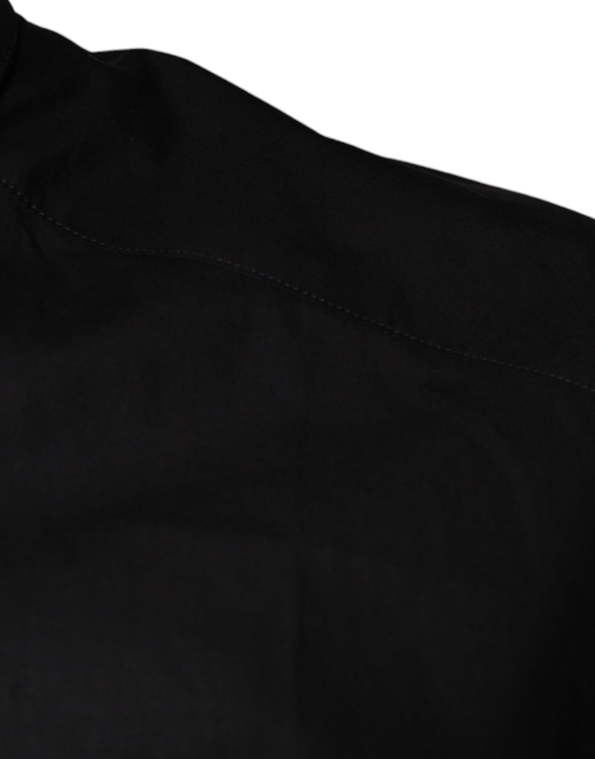 Dolce & Gabbana Black King Crown Embroidered GOLD Dress Shirt -   -  Dolce & Gabbana.