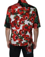 Dolce & Gabbana Multicolor Anemone Button Down Casual Shirt -   -  Dolce & Gabbana.