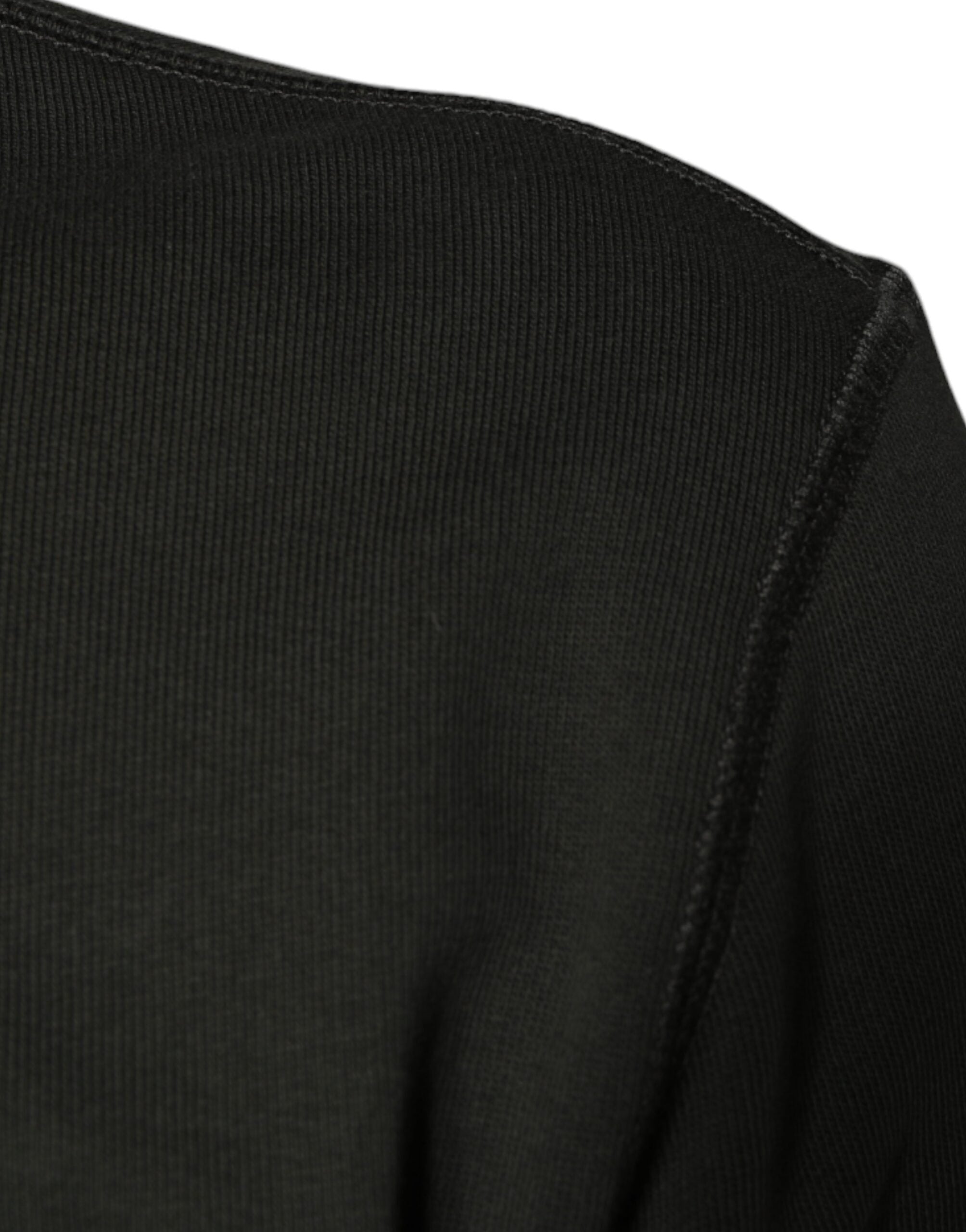Dolce & Gabbana Army Green DG Crown Crew Neck Pullover Sweater -   -  Dolce & Gabbana.
