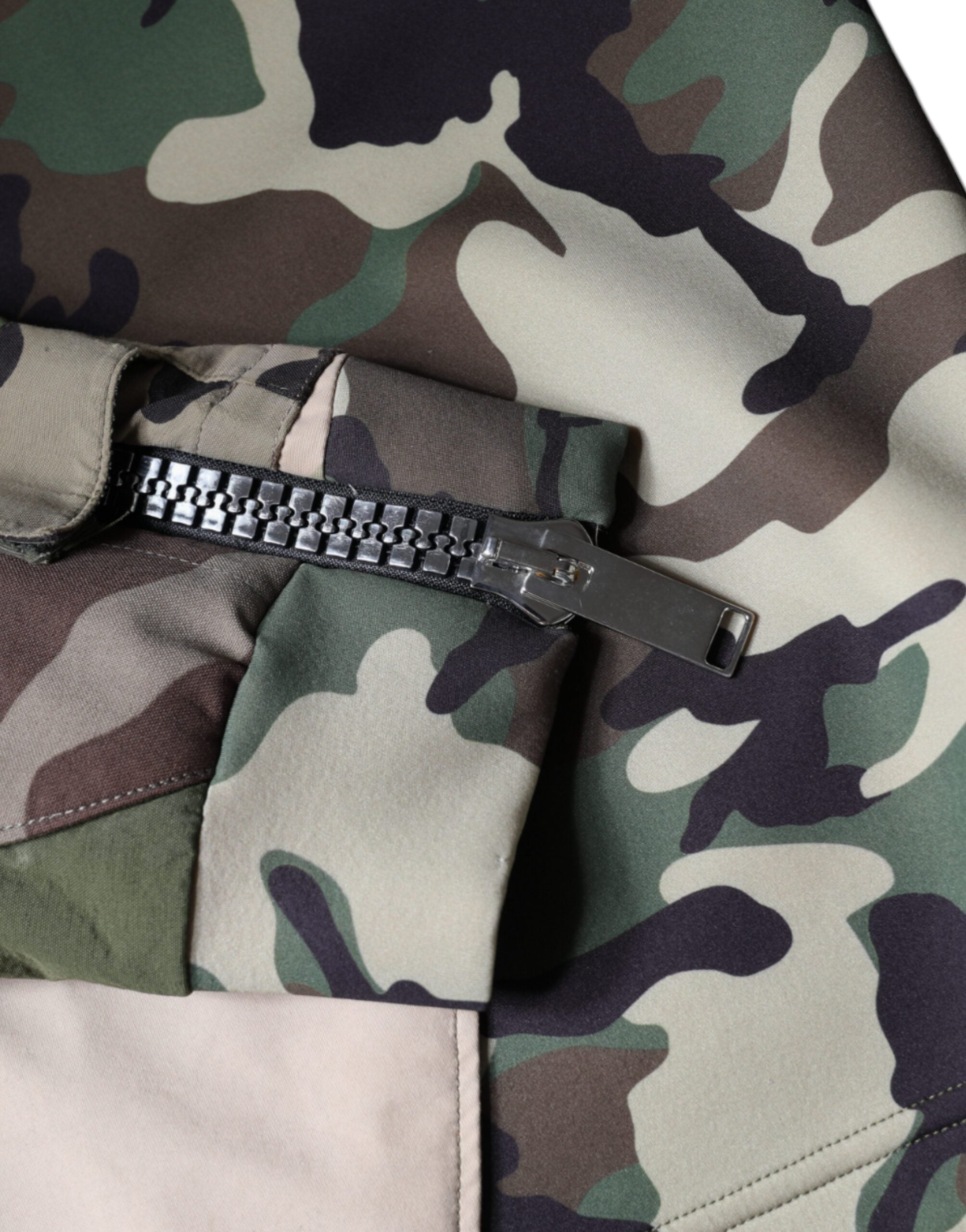Dolce & Gabbana Multicolor Camouflage Hooded Sweatshirt Sweater -   -  Dolce & Gabbana.