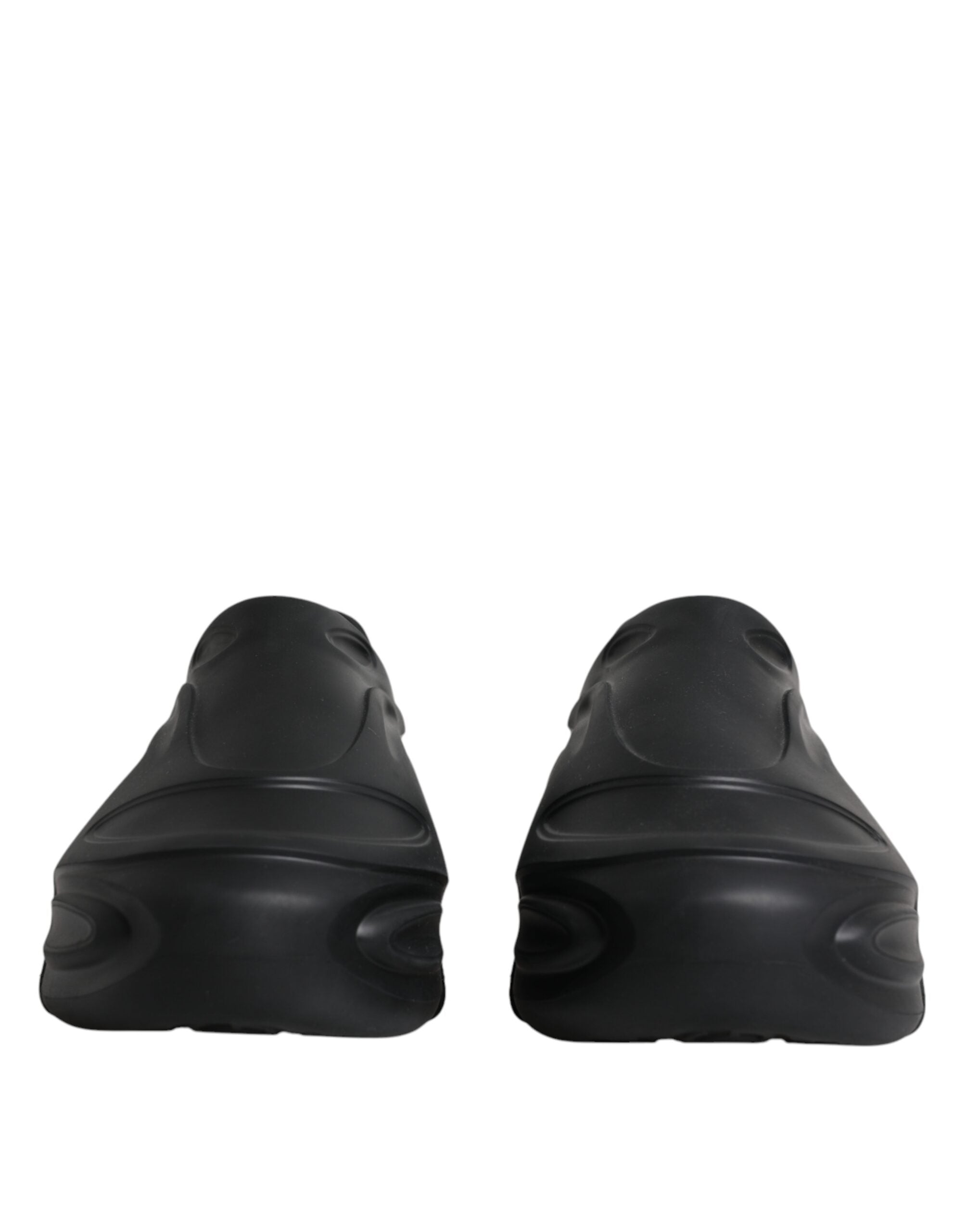 Dolce & Gabbana Black Foiled Rubber Toy Low Top Sneakers Shoes -   -  Dolce & Gabbana.