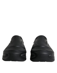 Dolce & Gabbana Black Foiled Rubber Toy Low Top Sneakers Shoes -   -  Dolce & Gabbana.