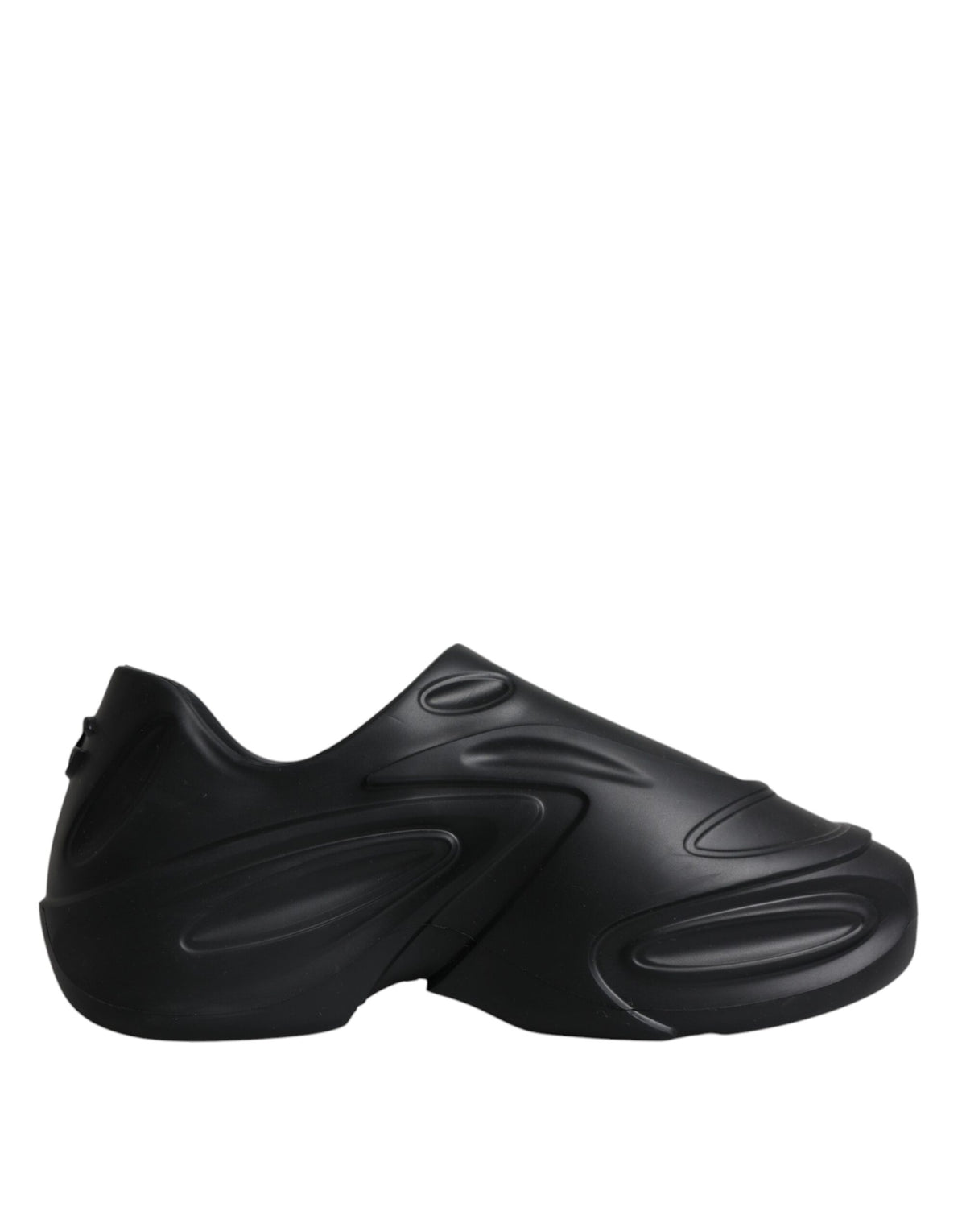 Dolce & Gabbana Black Foiled Rubber Toy Low Top Sneakers Shoes -   -  Dolce & Gabbana.