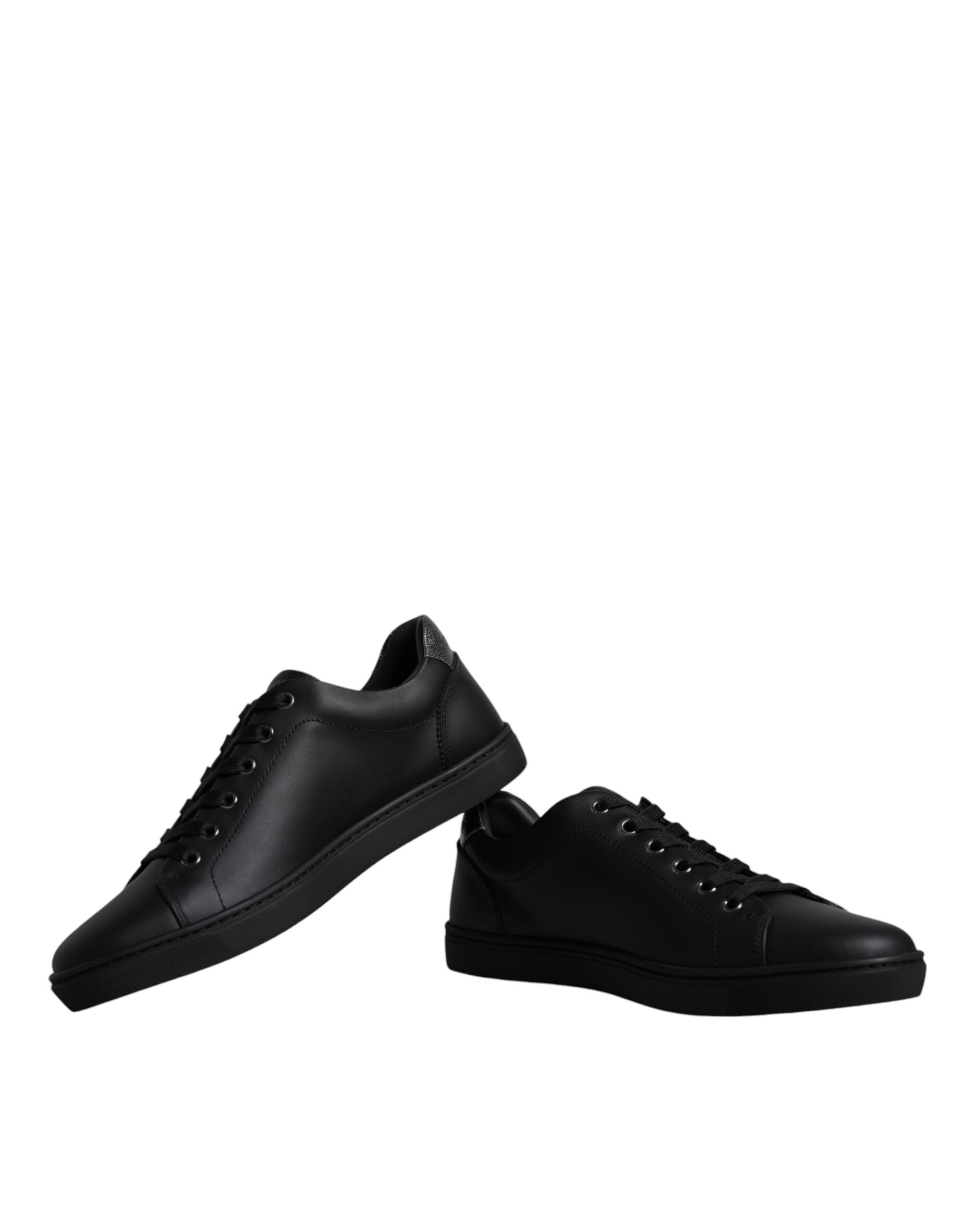 Dolce & Gabbana Black London Sacred Heart Men Sneakers Shoes -   -  Dolce & Gabbana.
