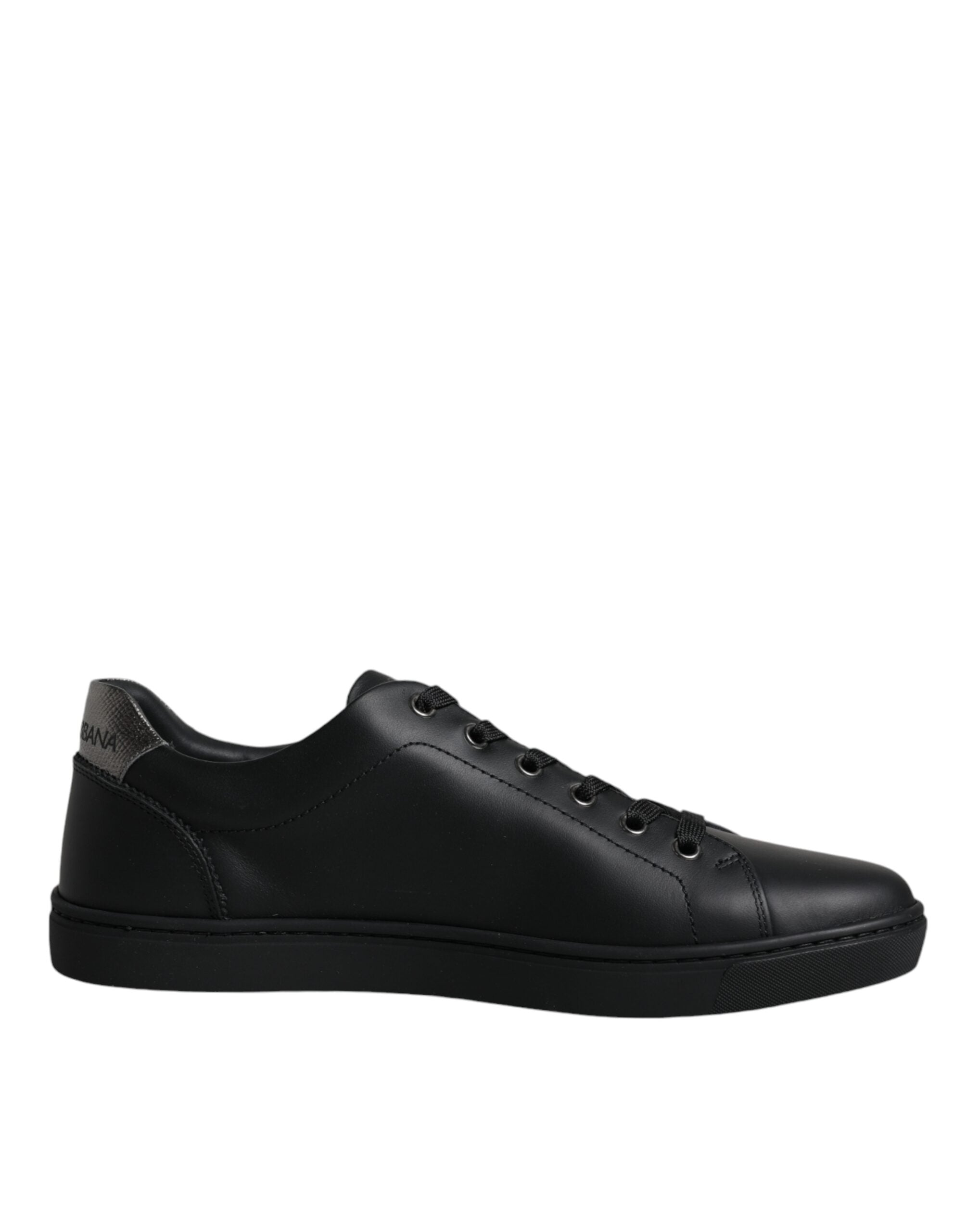 Dolce & Gabbana Black London Sacred Heart Men Sneakers Shoes -   -  Dolce & Gabbana.