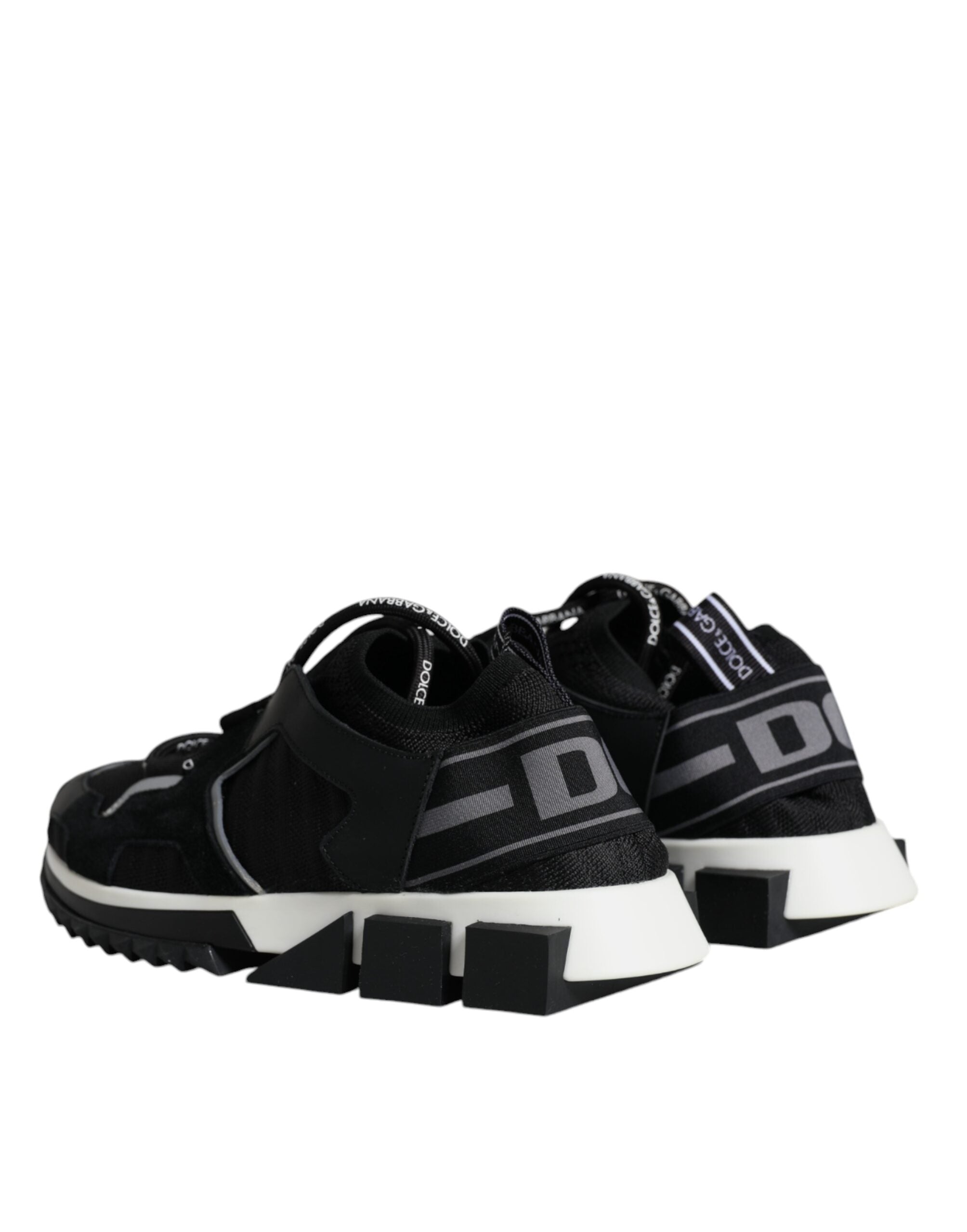 Dolce & Gabbana Black Mesh Sorrento Trekking Sneakers Shoes -   -  Dolce & Gabbana.