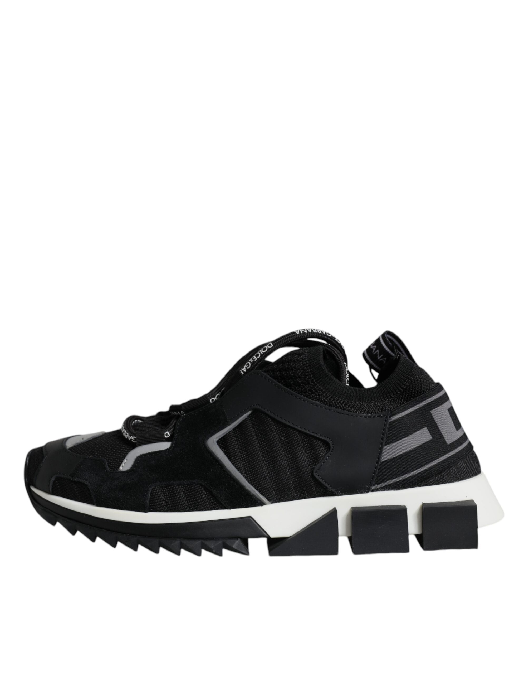 Dolce & Gabbana Black Mesh Sorrento Trekking Sneakers Shoes -   -  Dolce & Gabbana.