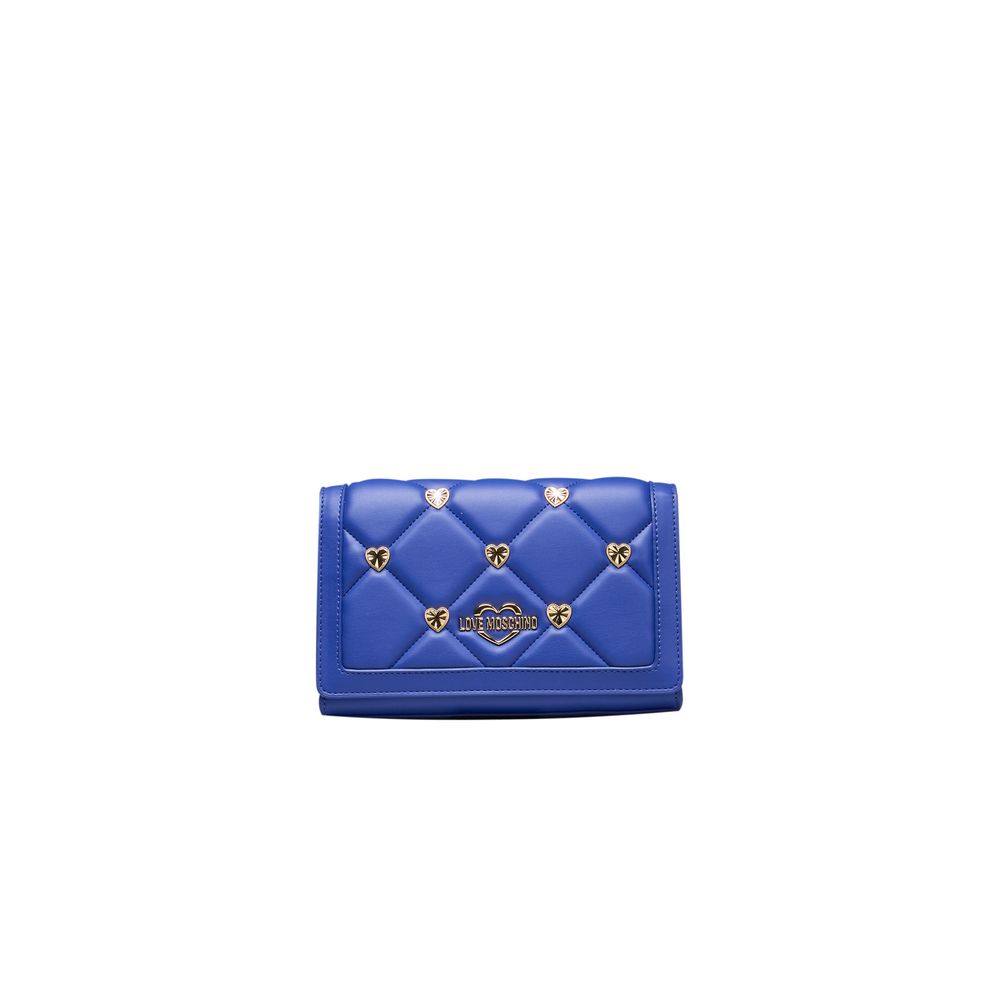 Love Moschino Blue Polyethylene Women Crossbody Bag -  Luxury Cross Body Bag for Women -  Love Moschino.