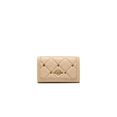 Love Moschino Beige Polyethylene Women Crossbody Bag -  Luxury Cross Body Bag for Women -  Love Moschino.