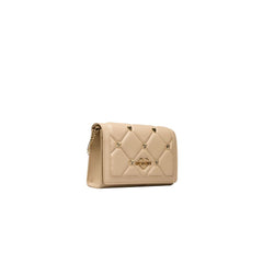 Love Moschino Beige Polyethylene Women Crossbody Bag -  Luxury Cross Body Bag for Women -  Love Moschino.
