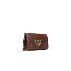 Love Moschino Brown Polyethylene Women Crossbody Bag -  Luxury Cross Body Bag for Women -  Love Moschino.
