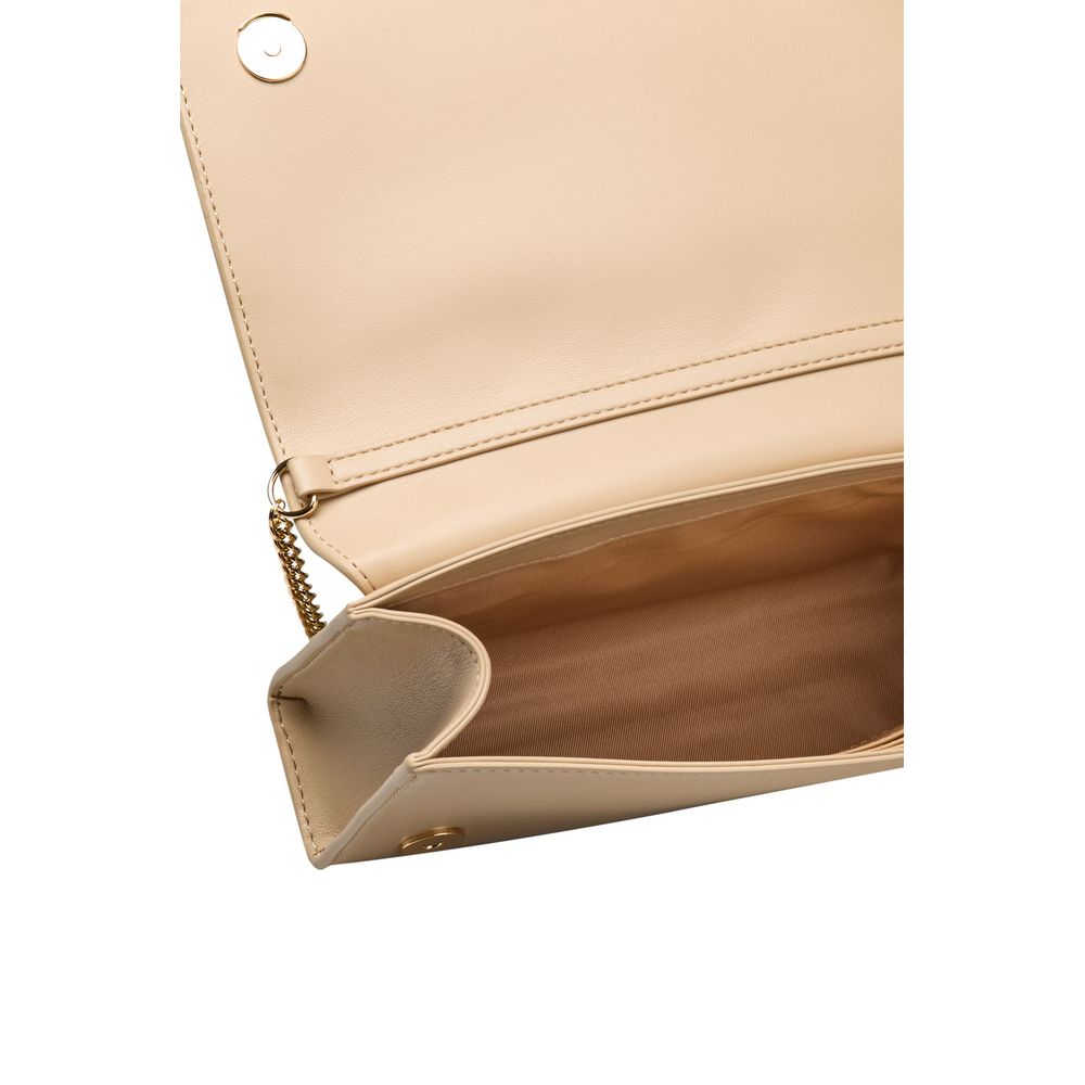 Love Moschino Beige Polyethylene Women Crossbody Bag -  Luxury Cross Body Bag for Women -  Love Moschino.
