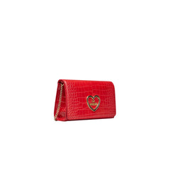 Love Moschino Red Polyethylene Women Crossbody Bag -  Luxury Cross Body Bag for Women -  Love Moschino.