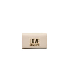 Love Moschino Beige Polyethylene Women Crossbody Bag -  Luxury Cross Body Bag for Women -  Love Moschino.