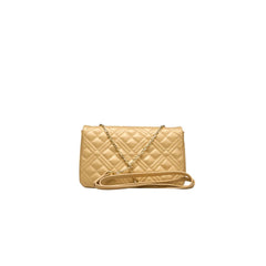Love Moschino Gold Polyethylene Women Crossbody Bag -  Luxury Cross Body Bag for Women -  Love Moschino.