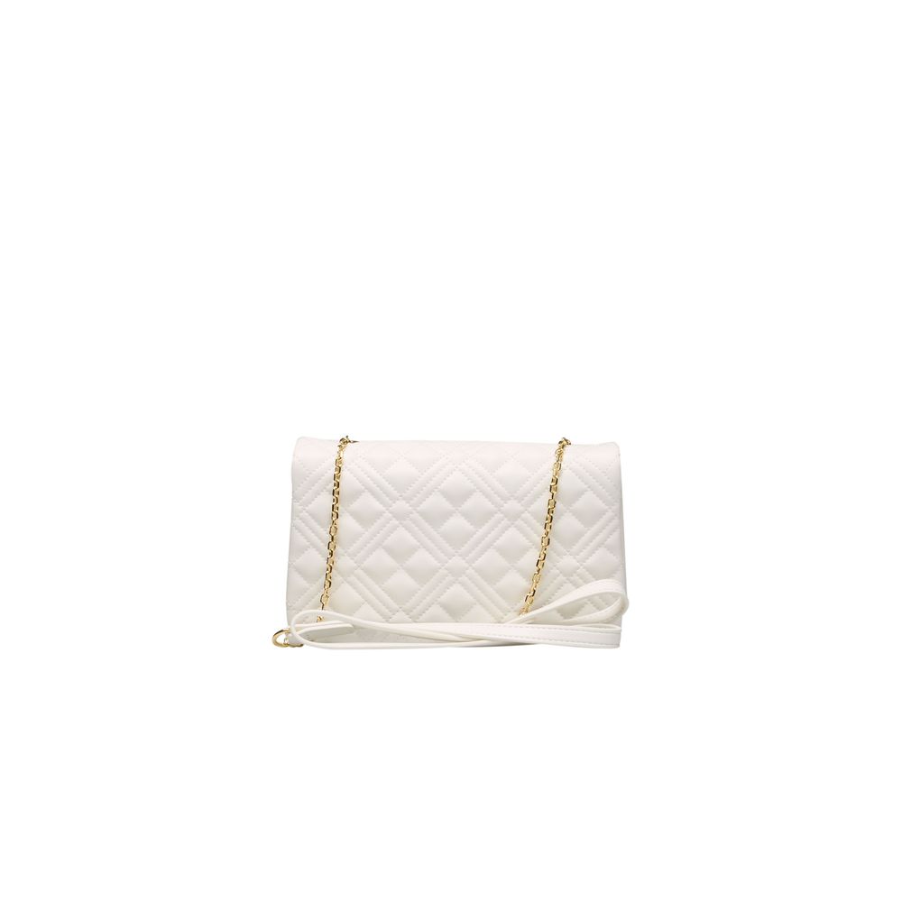 Love Moschino White Polyethylene Women Crossbody Bag -  Luxury Cross Body Bag for Women -  Love Moschino.