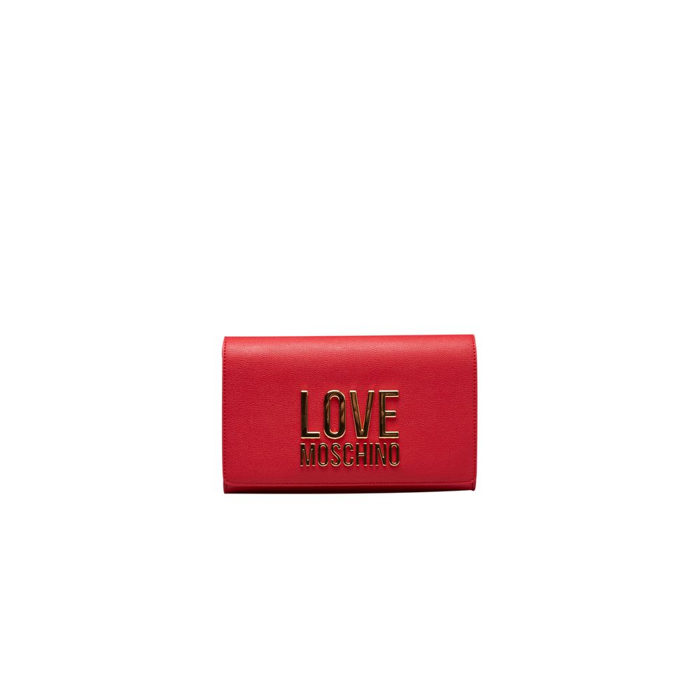 Love Moschino Red Polyethylene Women Crossbody Bag -  Luxury Cross Body Bag for Women -  Love Moschino.