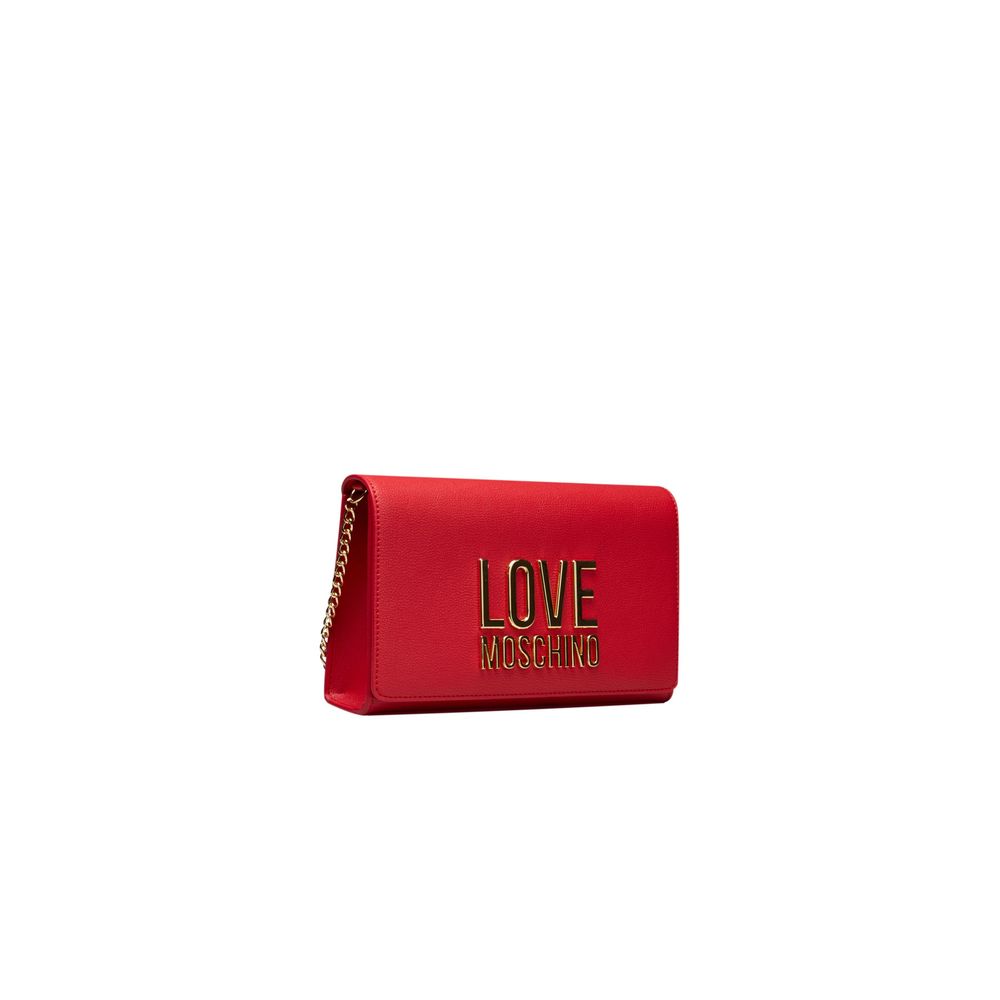 Love Moschino Red Polyethylene Women Crossbody Bag -  Luxury Cross Body Bag for Women -  Love Moschino.