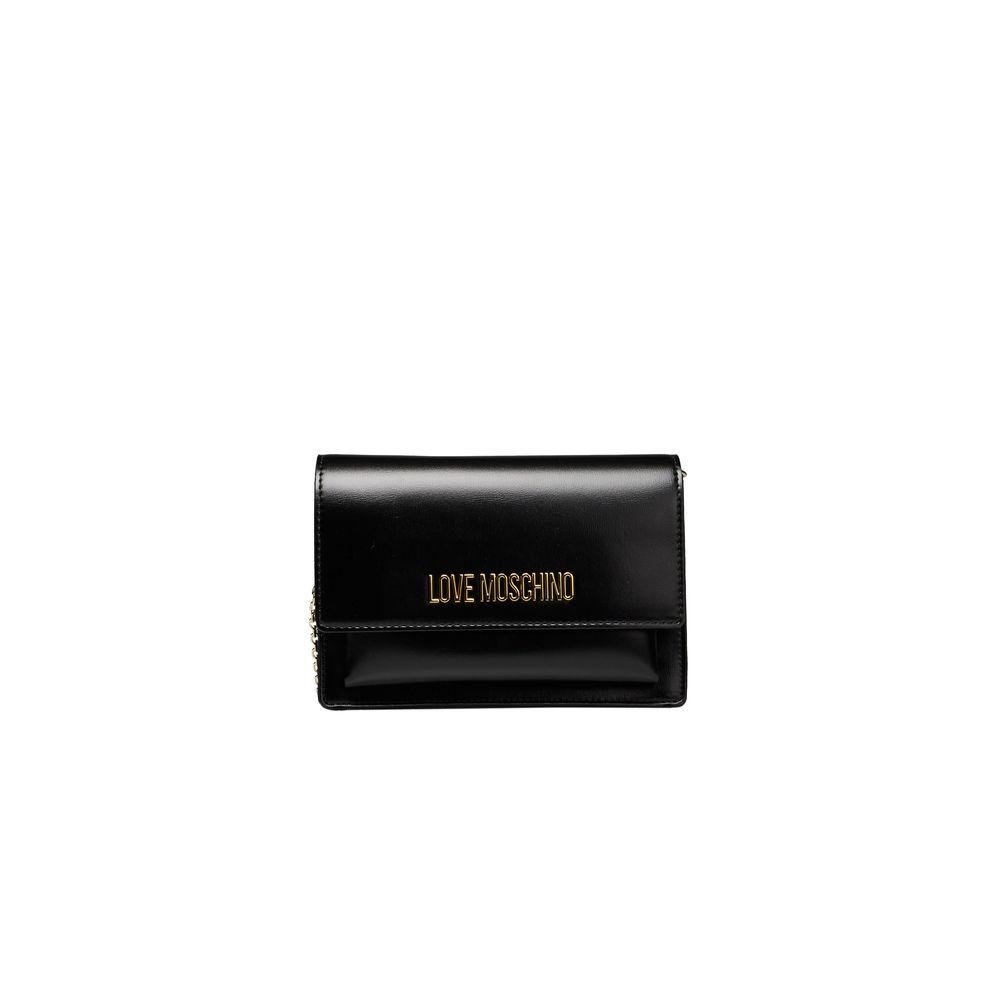 Love Moschino "Black Polyethylene Women Crossbody Bag" -  Luxury Cross Body Bag for Women -  Love Moschino.