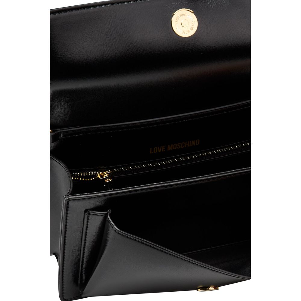 Love Moschino "Black Polyethylene Women Crossbody Bag" -  Luxury Cross Body Bag for Women -  Love Moschino.