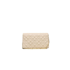 Love Moschino Beige Polyethylene Women Crossbody Bag -  Luxury Cross Body Bag for Women -  Love Moschino.
