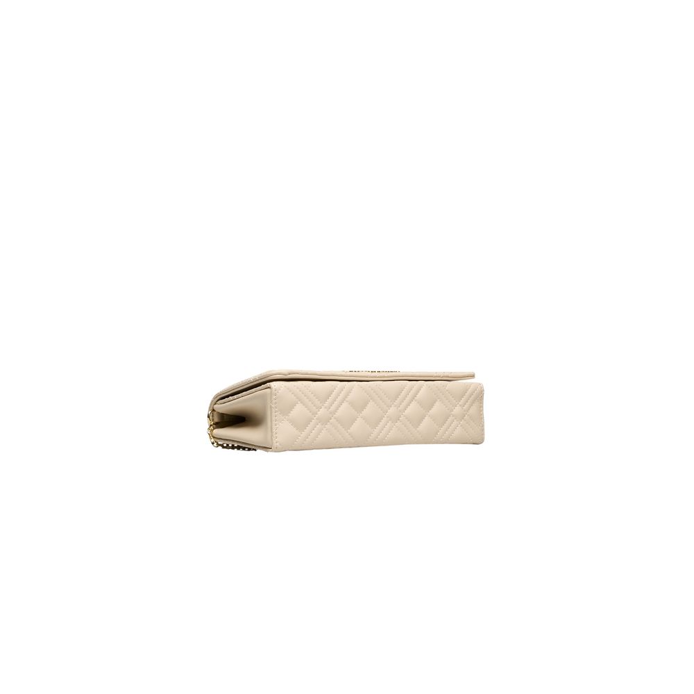 Love Moschino Beige Polyethylene Women Crossbody Bag -  Luxury Cross Body Bag for Women -  Love Moschino.