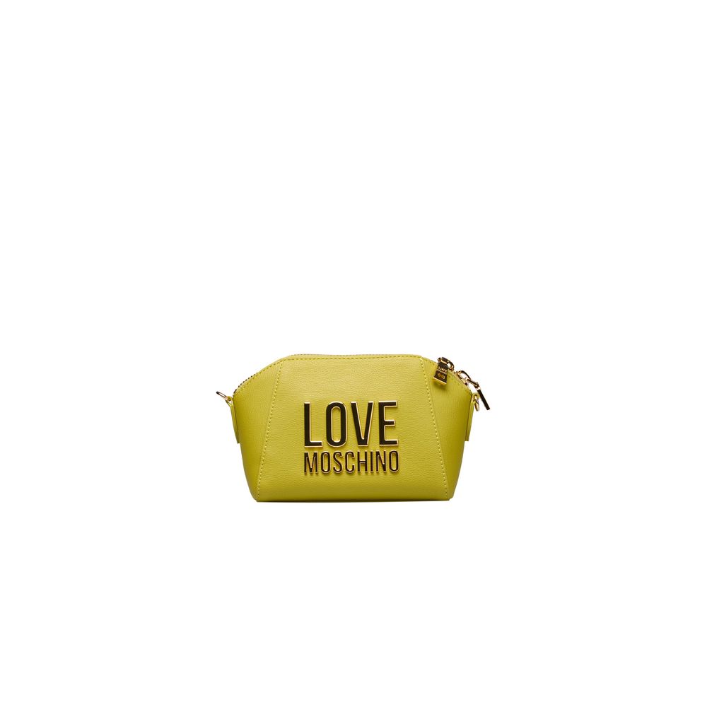 Love Moschino Yellow Polyethylene Women Crossbody Bag -  Luxury Cross Body Bag for Women -  Love Moschino.