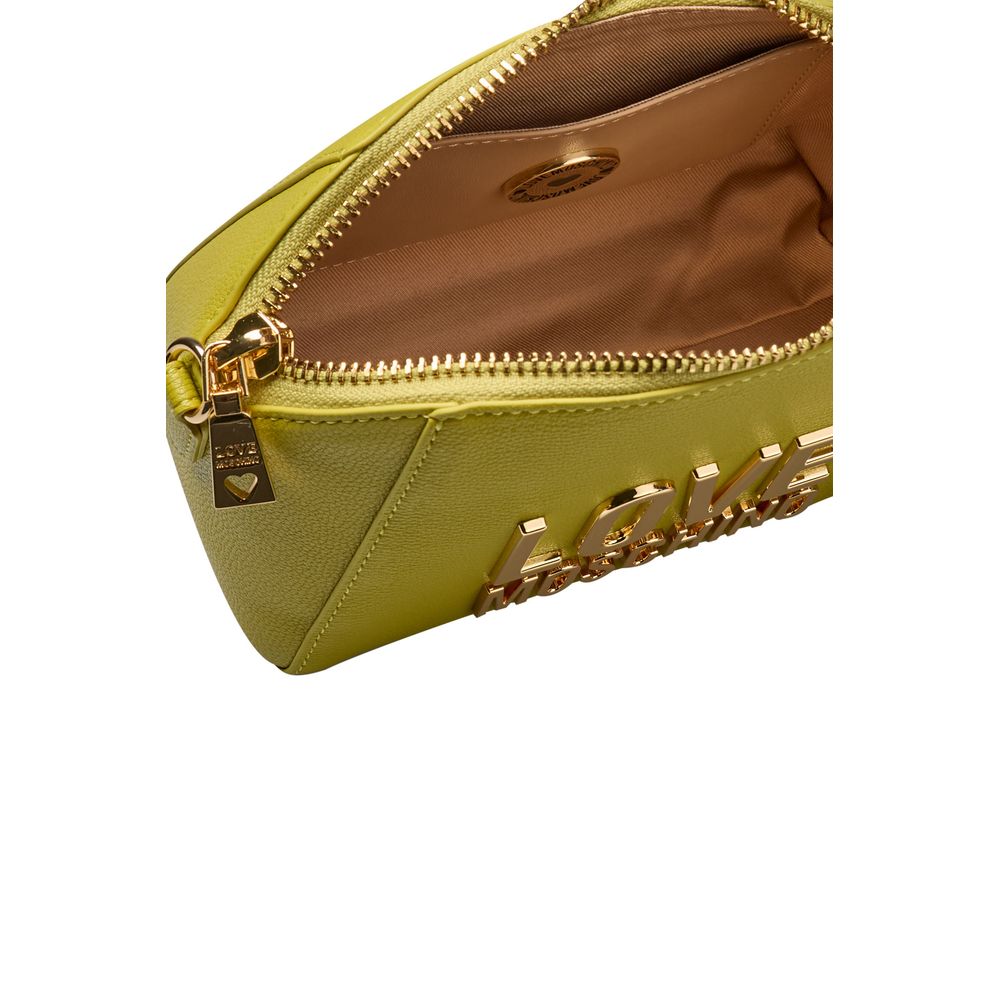 Love Moschino Yellow Polyethylene Women Crossbody Bag -  Luxury Cross Body Bag for Women -  Love Moschino.