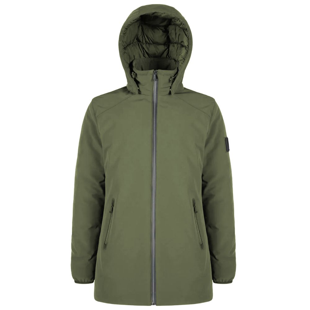 Yes Zee Green Nylon Jacket -   -  Yes Zee.