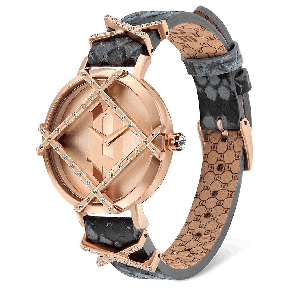 Police Gray Leather Watch -   -  Police.