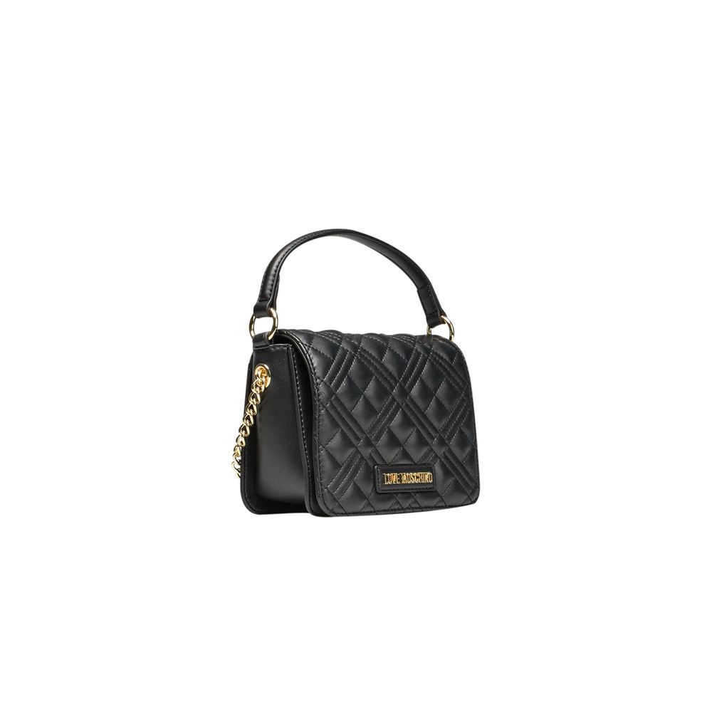 Love Moschino Black Polyethylene Women Handbag -   -  Love Moschino.