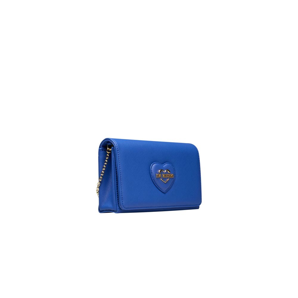 Love Moschino Blue Polyethylene Women Crossbody Bag -  Luxury Cross Body Bag for Women -  Love Moschino.