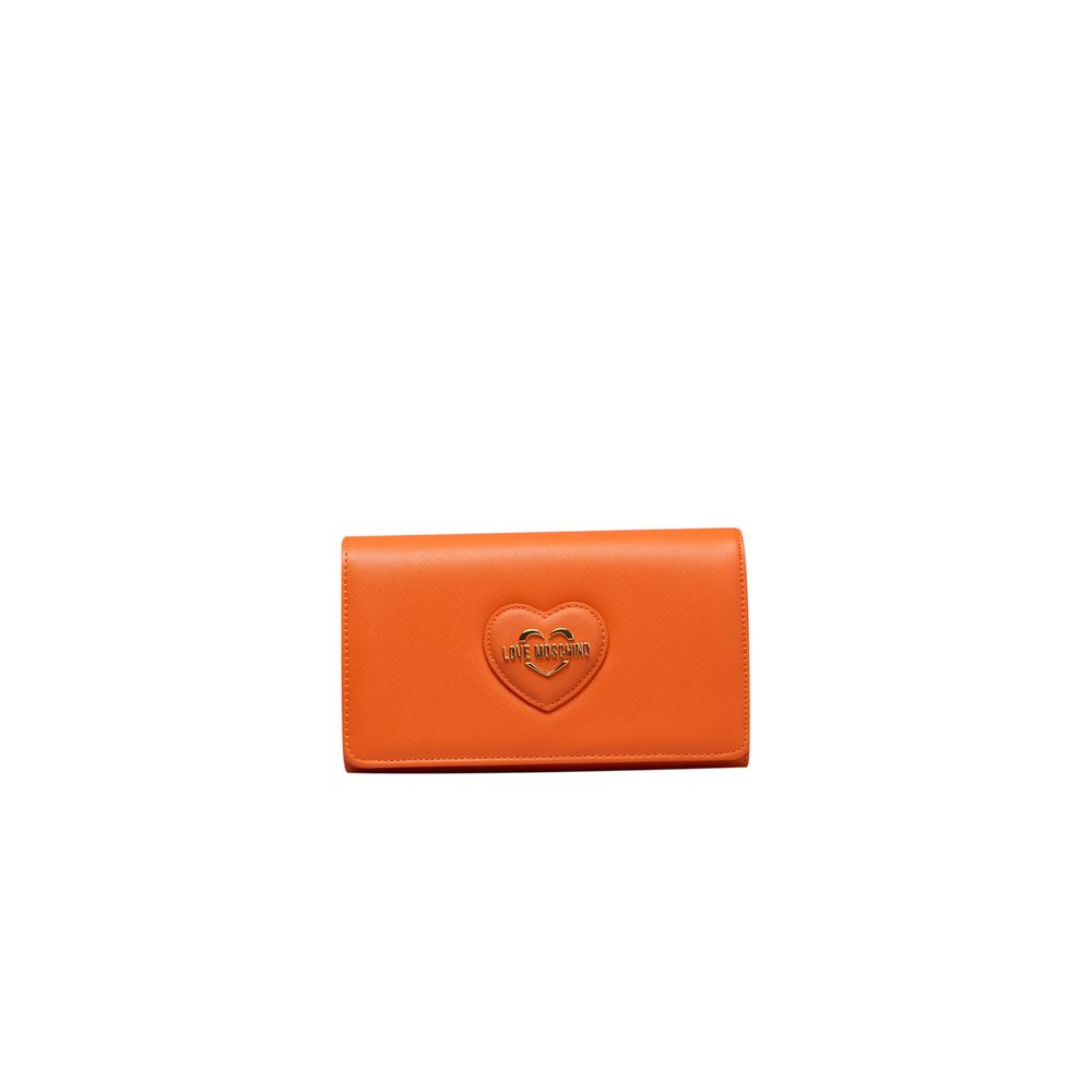 Love Moschino Orange Polyethylene Women Crossbody Bag -  Luxury Cross Body Bag for Women -  Love Moschino.