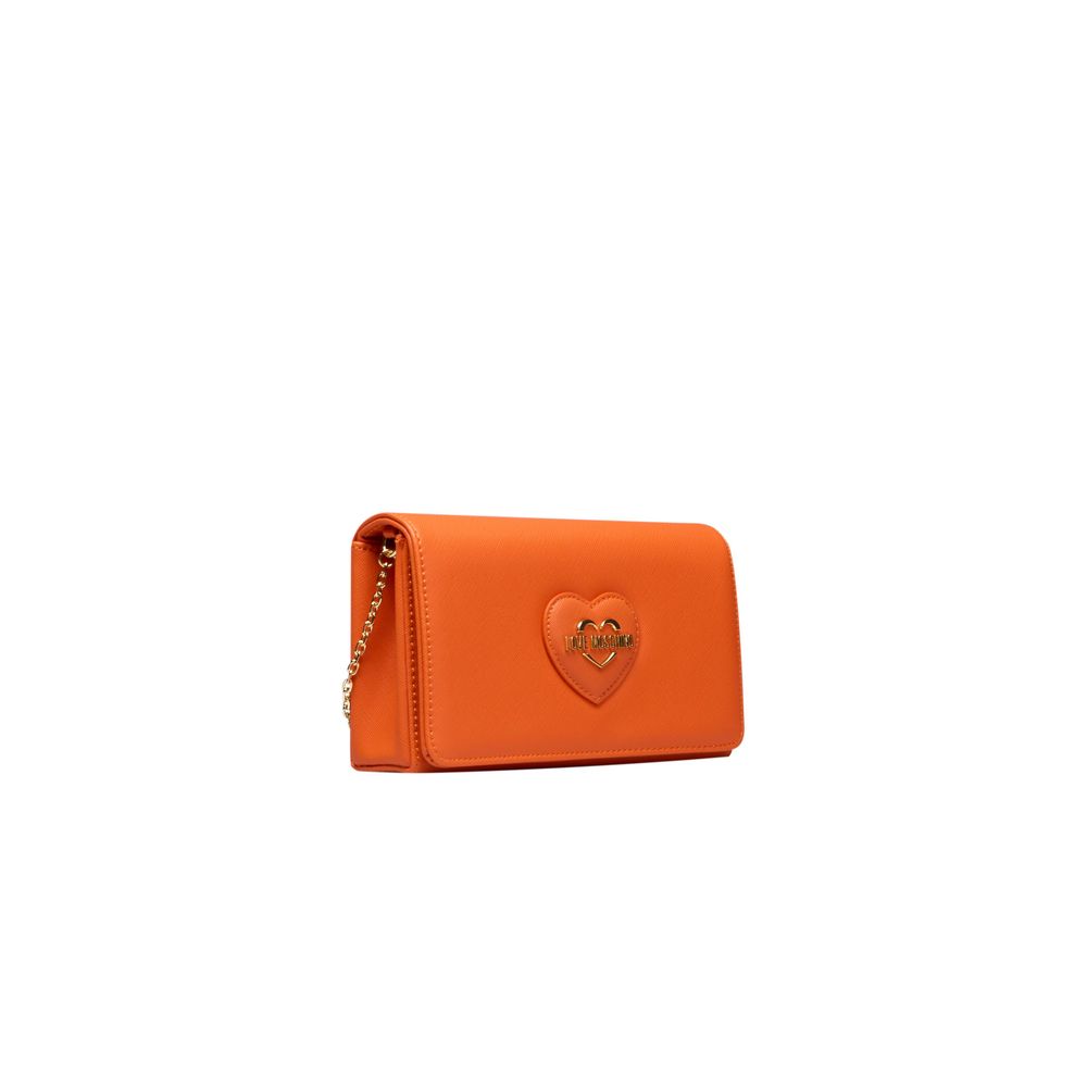 Love Moschino Orange Polyethylene Women Crossbody Bag -  Luxury Cross Body Bag for Women -  Love Moschino.