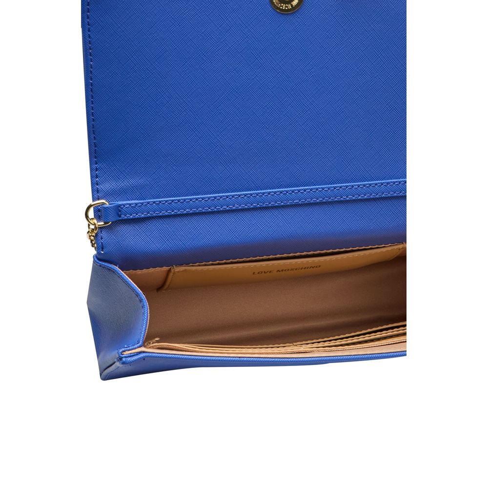 Love Moschino Blue Polyethylene Women Crossbody Bag -  Luxury Cross Body Bag for Women -  Love Moschino.