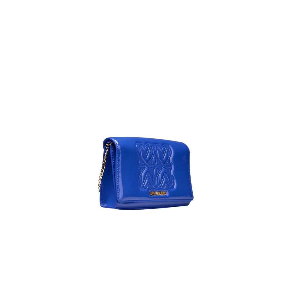 Love Moschino Blue Polyethylene Women Crossbody Bag -  Luxury Cross Body Bag for Women -  Love Moschino.
