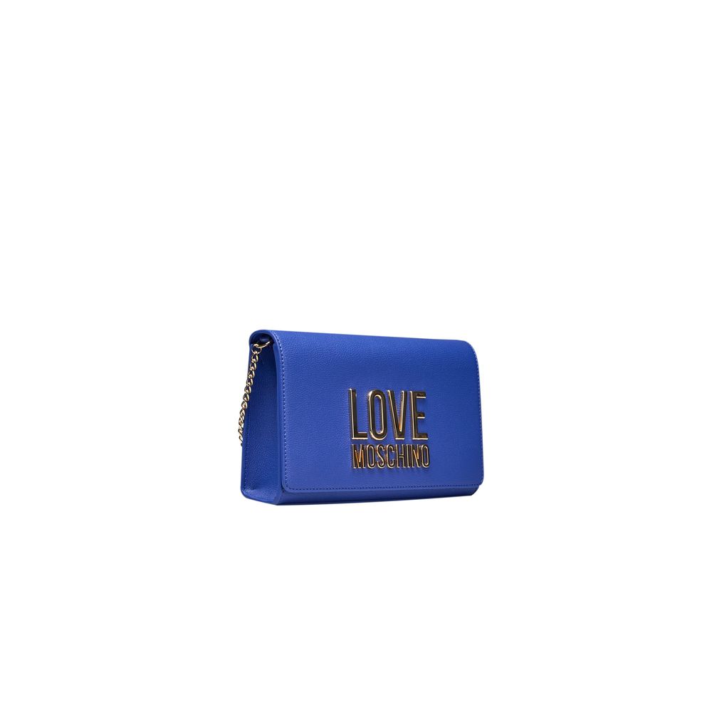 Love Moschino Blue Polyethylene Women Crossbody Bag -  Luxury Cross Body Bag for Women -  Love Moschino.