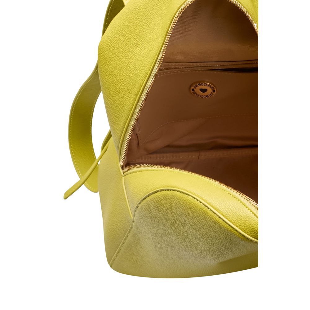 Love Moschino Yellow Polyethylene Women Backpack -  Luxury Backpacks for Women -  Love Moschino.