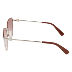 Longchamp Gold Metal Sunglasses -  Jewellery, Women -  Longchamp.