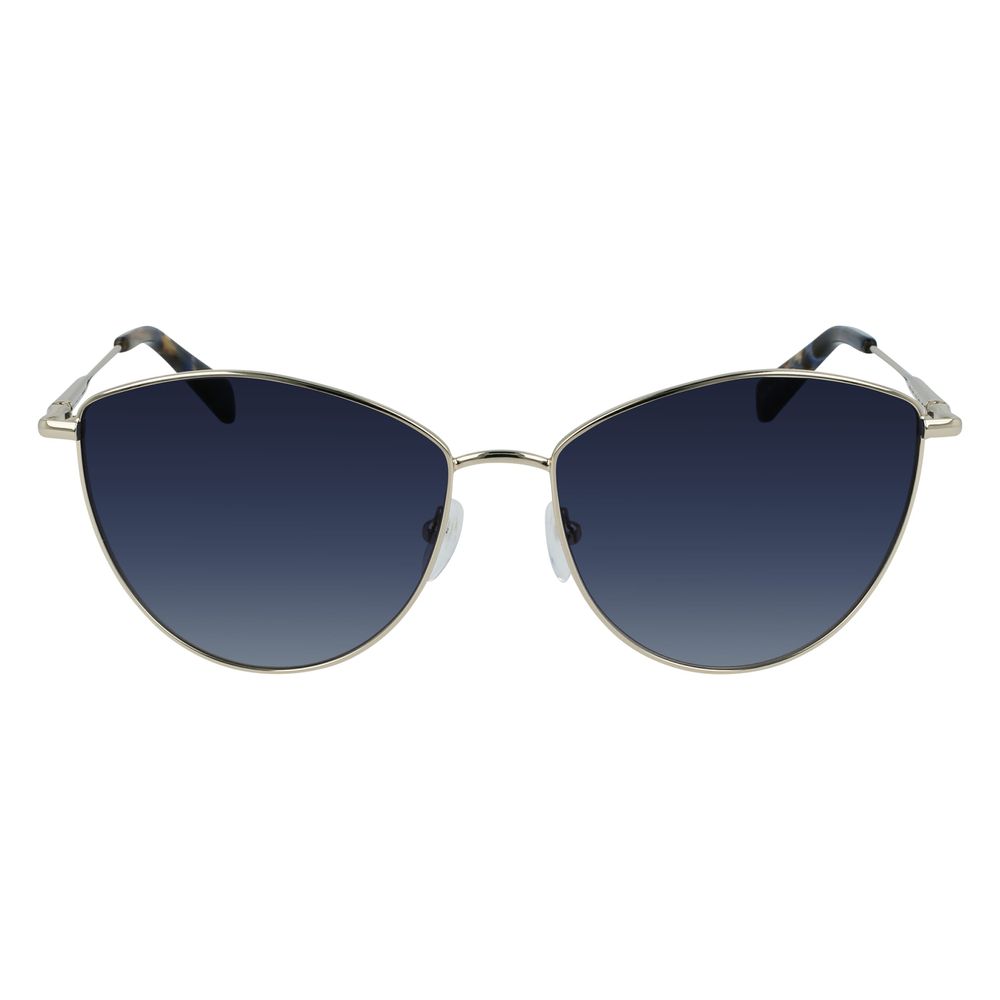 Longchamp Gold Metal Sunglasses -  Jewellery, Women -  Longchamp.