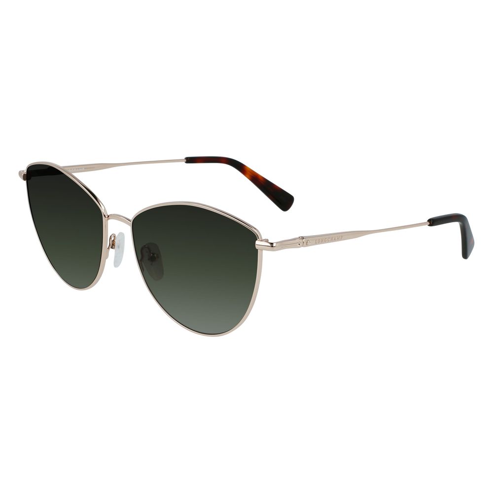 Longchamp Gold Metal Sunglasses -  Jewellery, Women -  Longchamp.