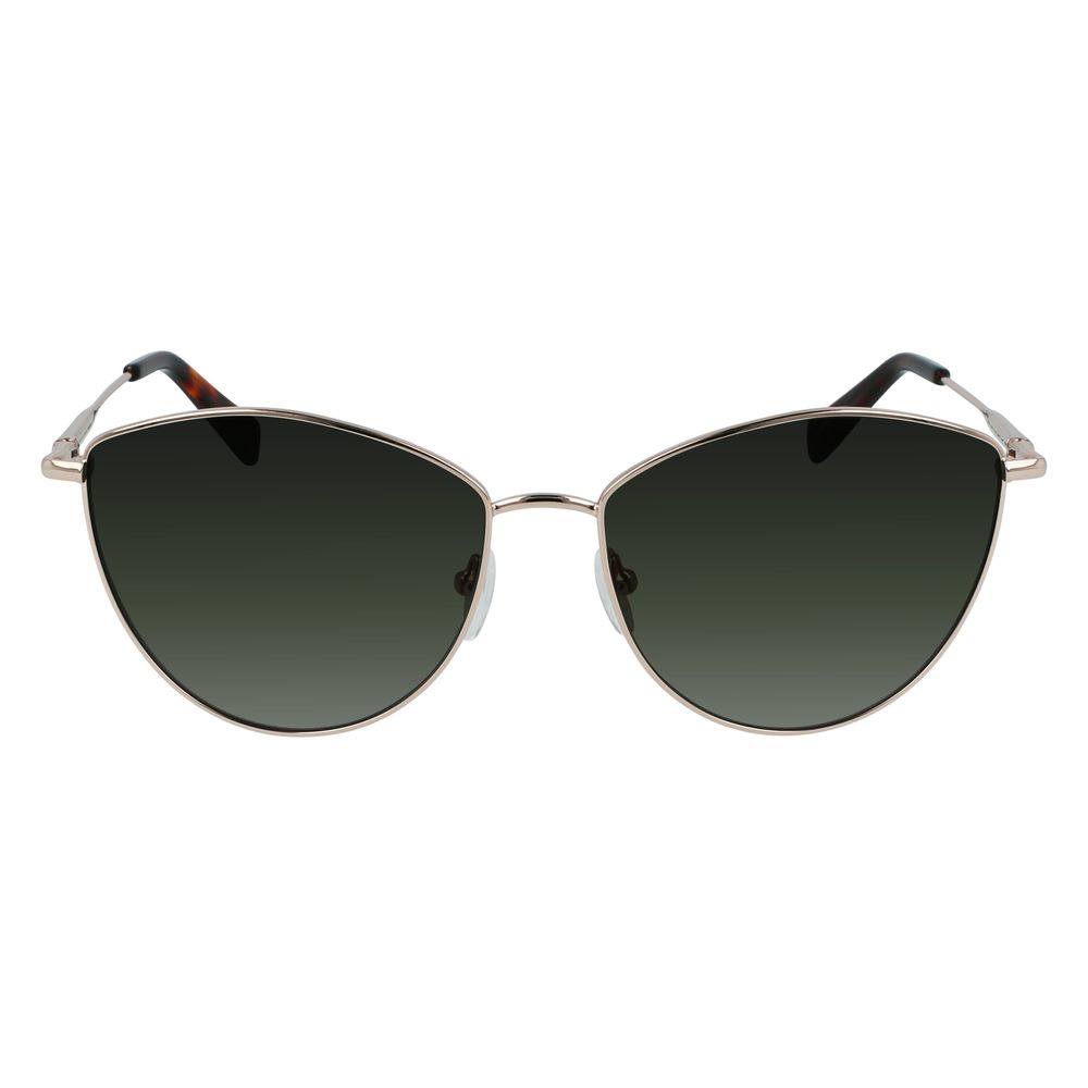 Longchamp Gold Metal Sunglasses -  Jewellery, Women -  Longchamp.