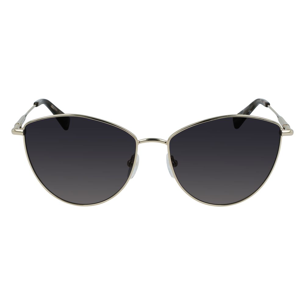 Longchamp Gold Metal Sunglasses -  Jewellery, Women -  Longchamp.
