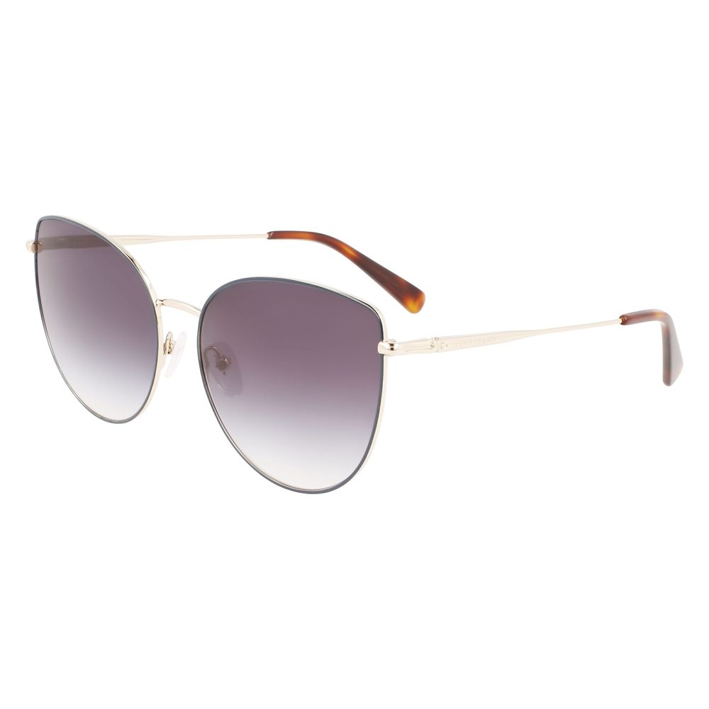 Longchamp Gold Metal Sunglasses -  Jewellery, Women -  Longchamp.