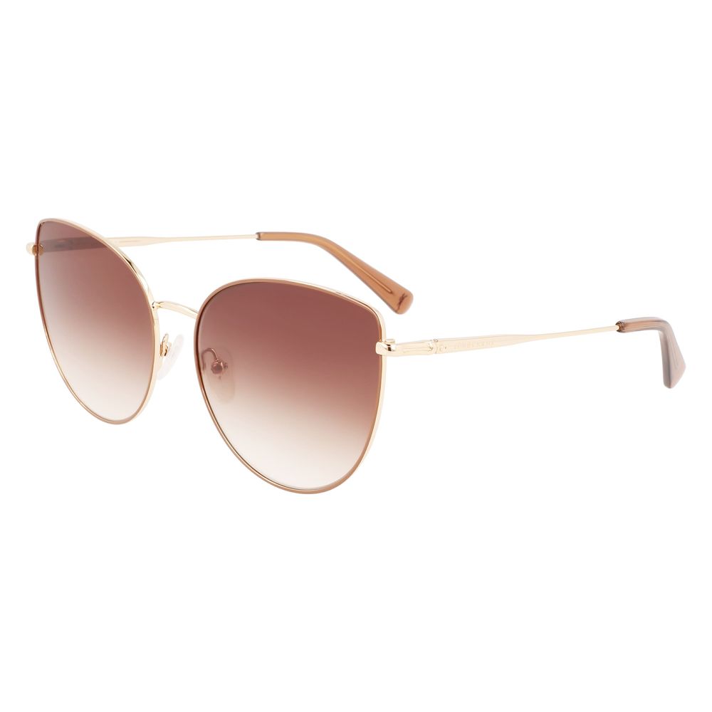 Longchamp Gold Metal Sunglasses -  Jewellery, Women -  Longchamp.