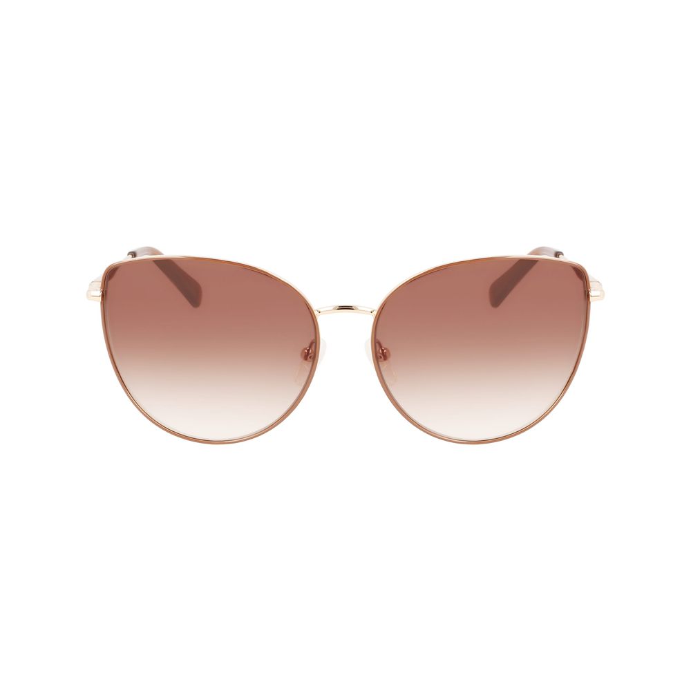 Longchamp Gold Metal Sunglasses -  Jewellery, Women -  Longchamp.
