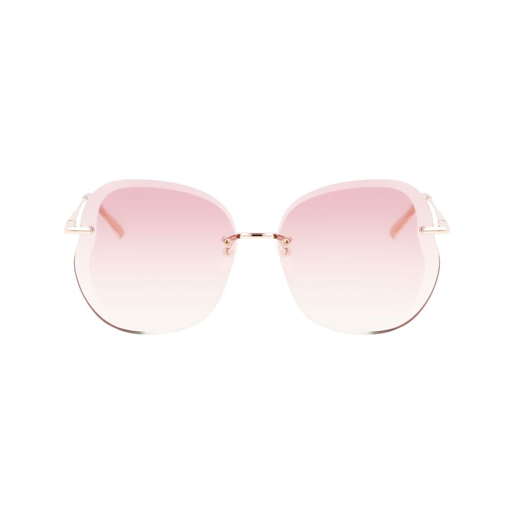 Longchamp Rose Gold Metal Sunglasses -  Jewellery, Women -  Longchamp.
