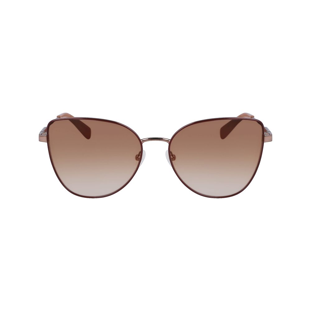 Longchamp Gold Metal Sunglasses -  Jewellery, Women -  Longchamp.