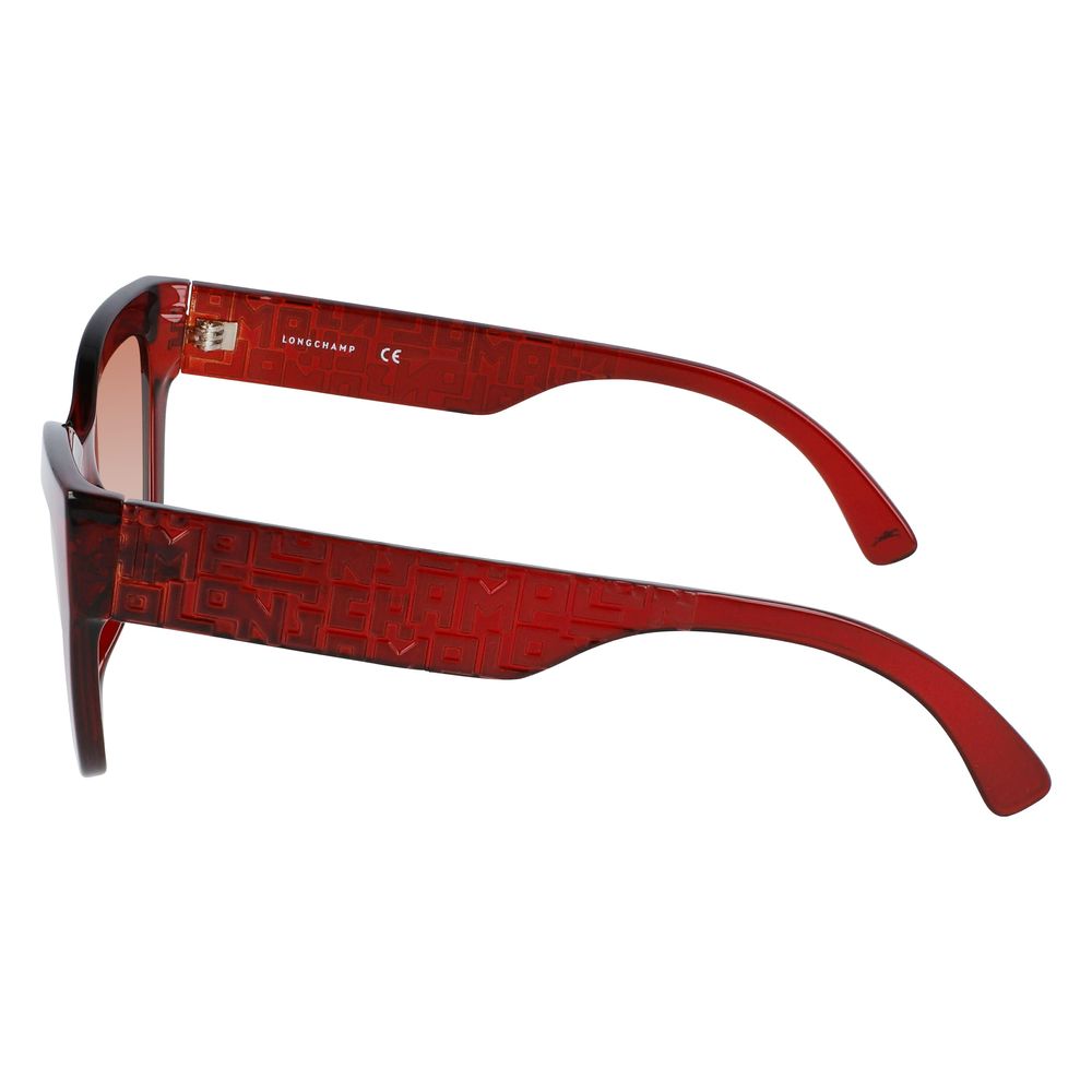 Longchamp Red Injected Sunglasses -  Jewellery, Women -  Longchamp.